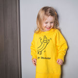 'Let's go bananas' kids sweater