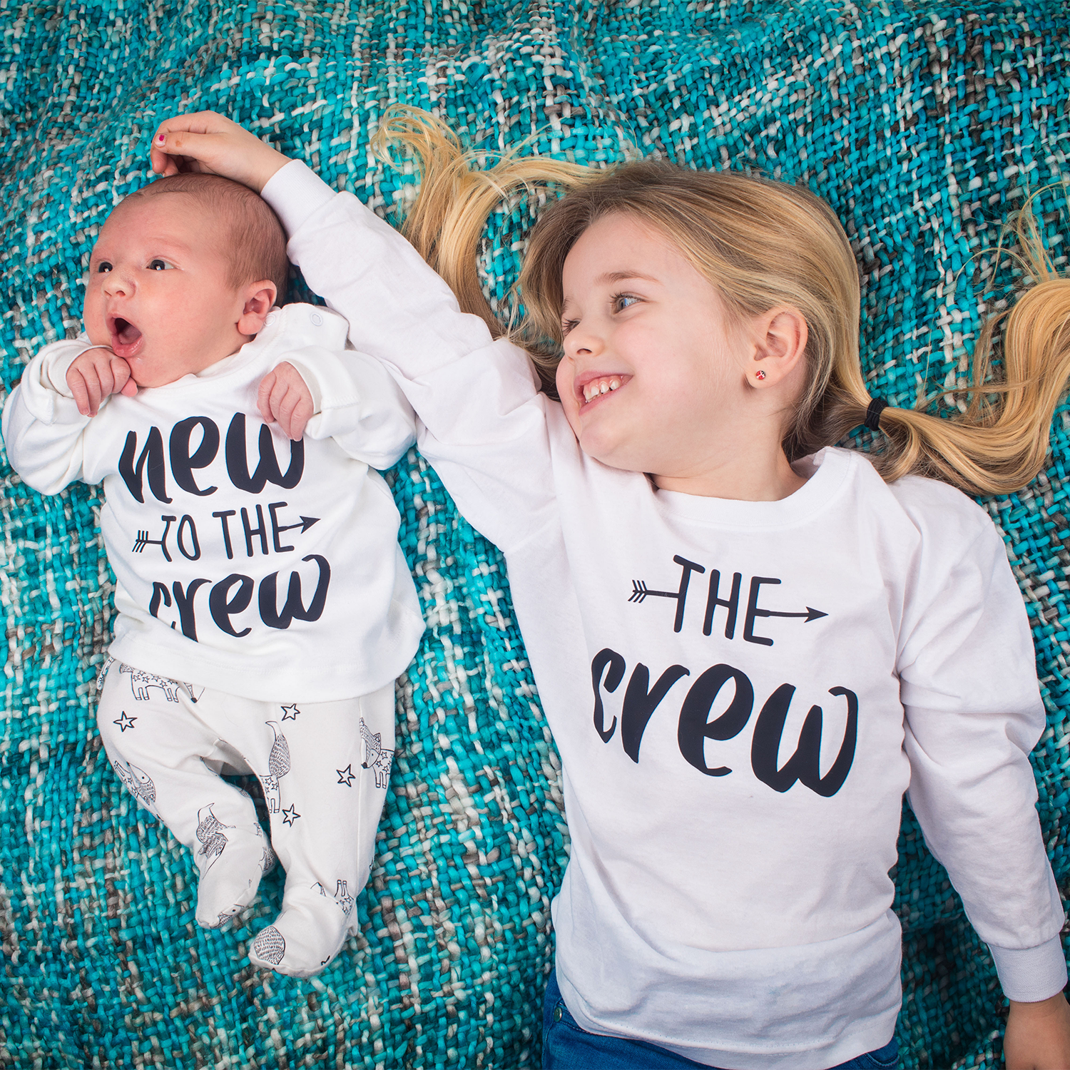 'The crew' kids longsleeve shirt