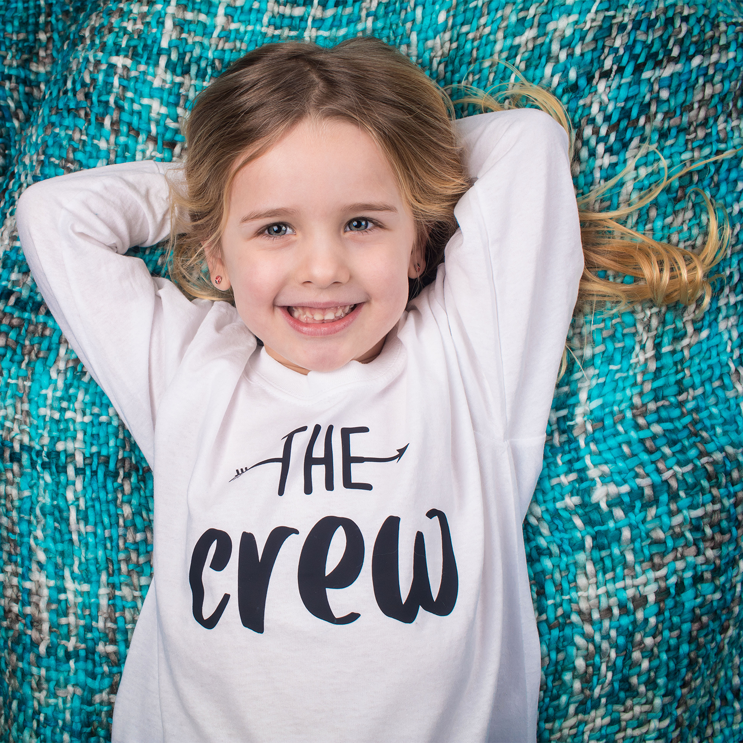 'The crew' kids longsleeve shirt