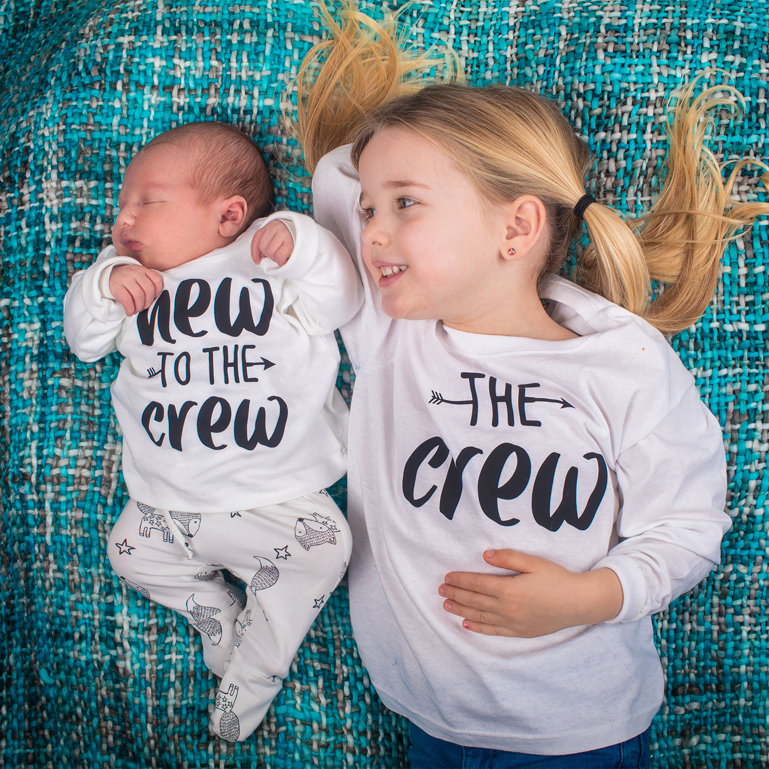 'The crew' kids longsleeve shirt