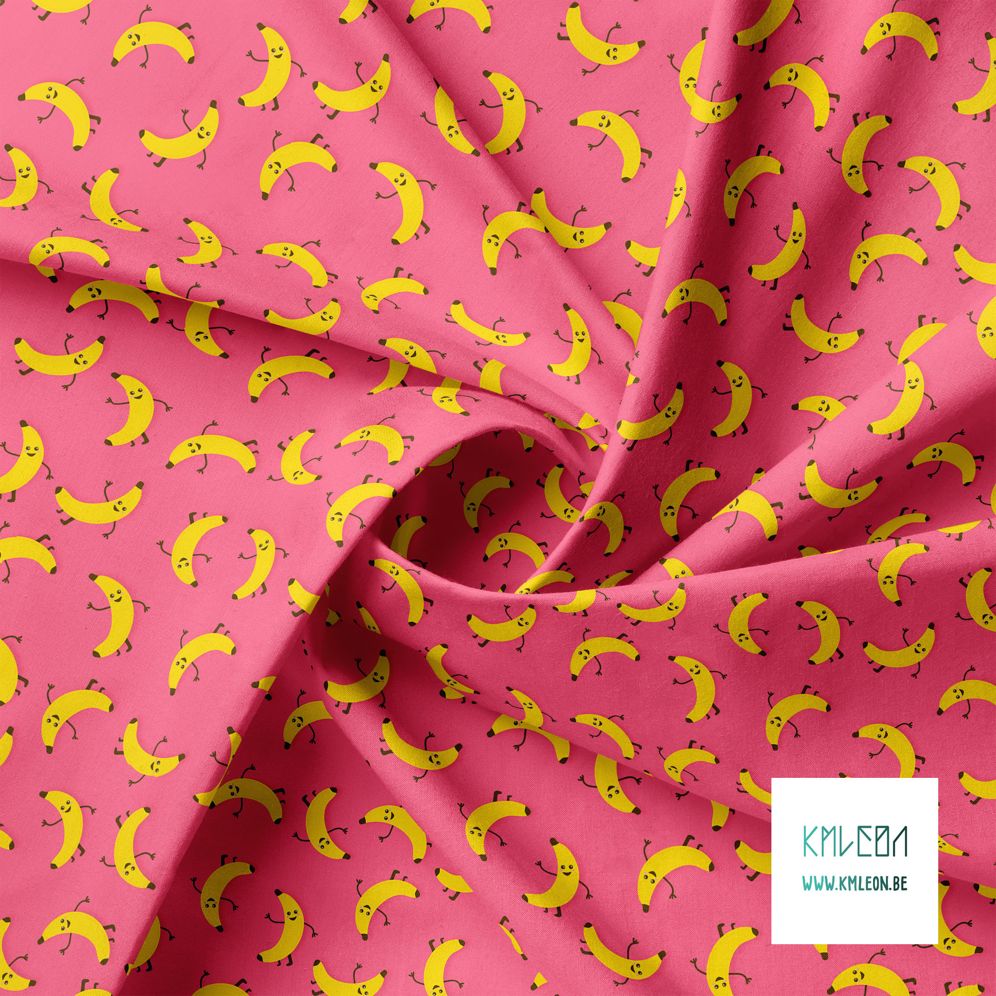 Bananas fabric