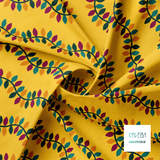 Leaves on vines fabric