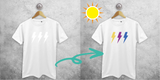 Lightening bolts magic adult shirt