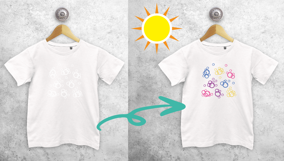 Bubbles magic kids shortsleeve shirt