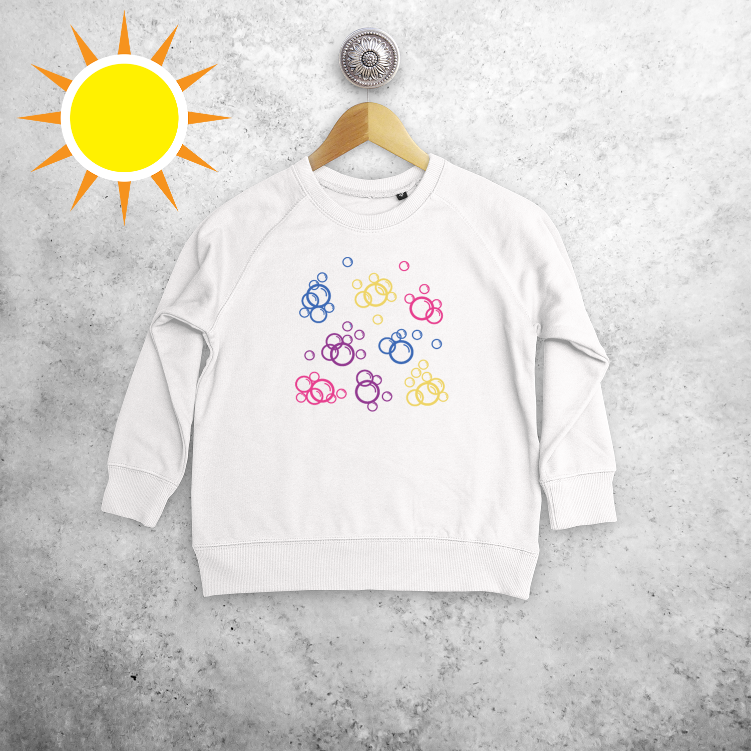 Bubbles magic kids sweater