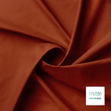 Solid cedar brown fabric