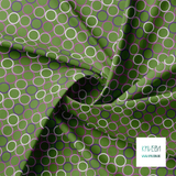 Random purple circles fabric