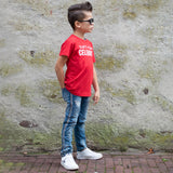 'Part-time celebrity' kids shortsleeve shirt