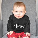 'Chaos' baby sweater