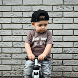 'Bad boy for life' baby shortsleeve shirt