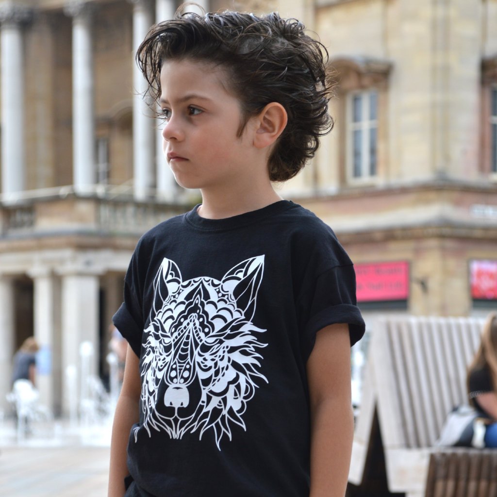 Wolf kids shortsleeve shirt