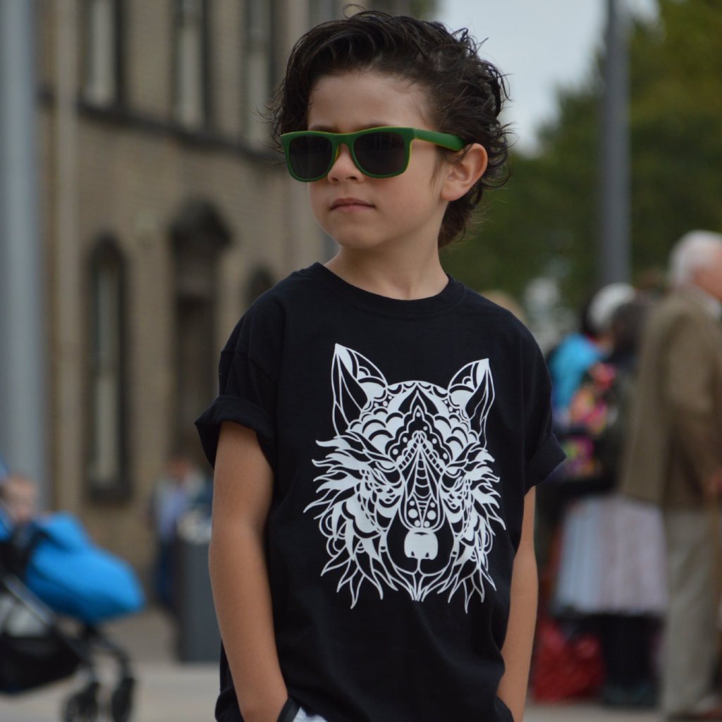 Wolf kids shortsleeve shirt