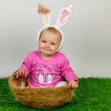 Bunny ears baby sweater