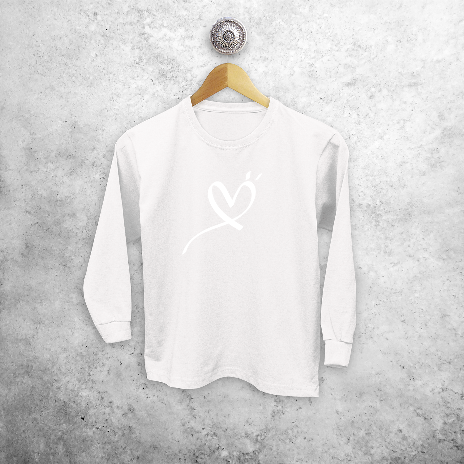 Heart magic kids longsleeve shirt