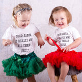 'Santa, it really was...' baby shortsleeve shirt