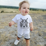 Wolf baby shortsleeve shirt