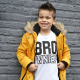 'Bro-wnies' kids longsleeve shirt