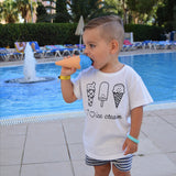 Ice cream kids shortsleeve shirt