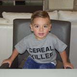 'Cereal killer' kids shortsleeve shirt