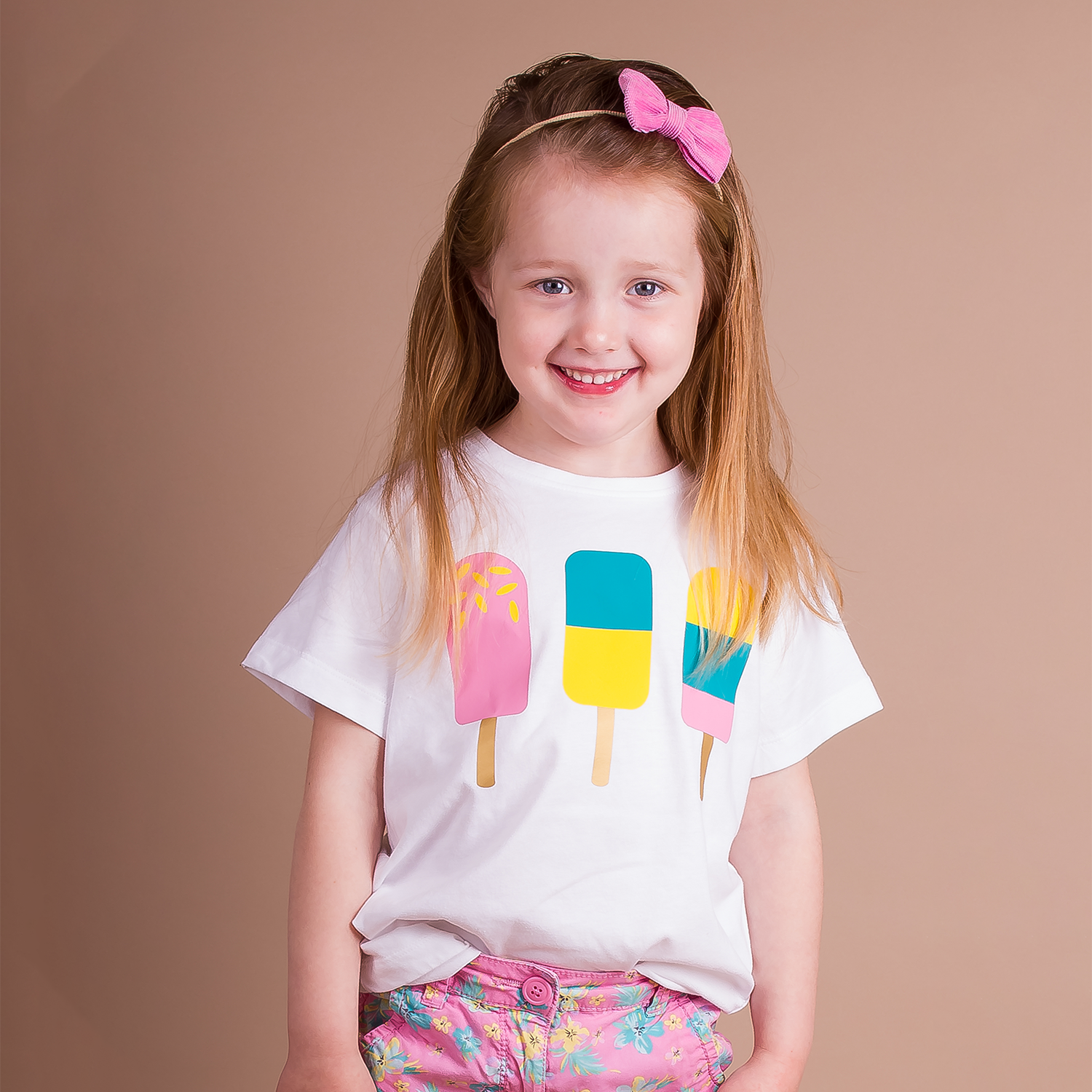 Ice cream kids shortsleeve shirt