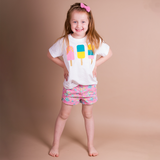 Ice cream kids shortsleeve shirt