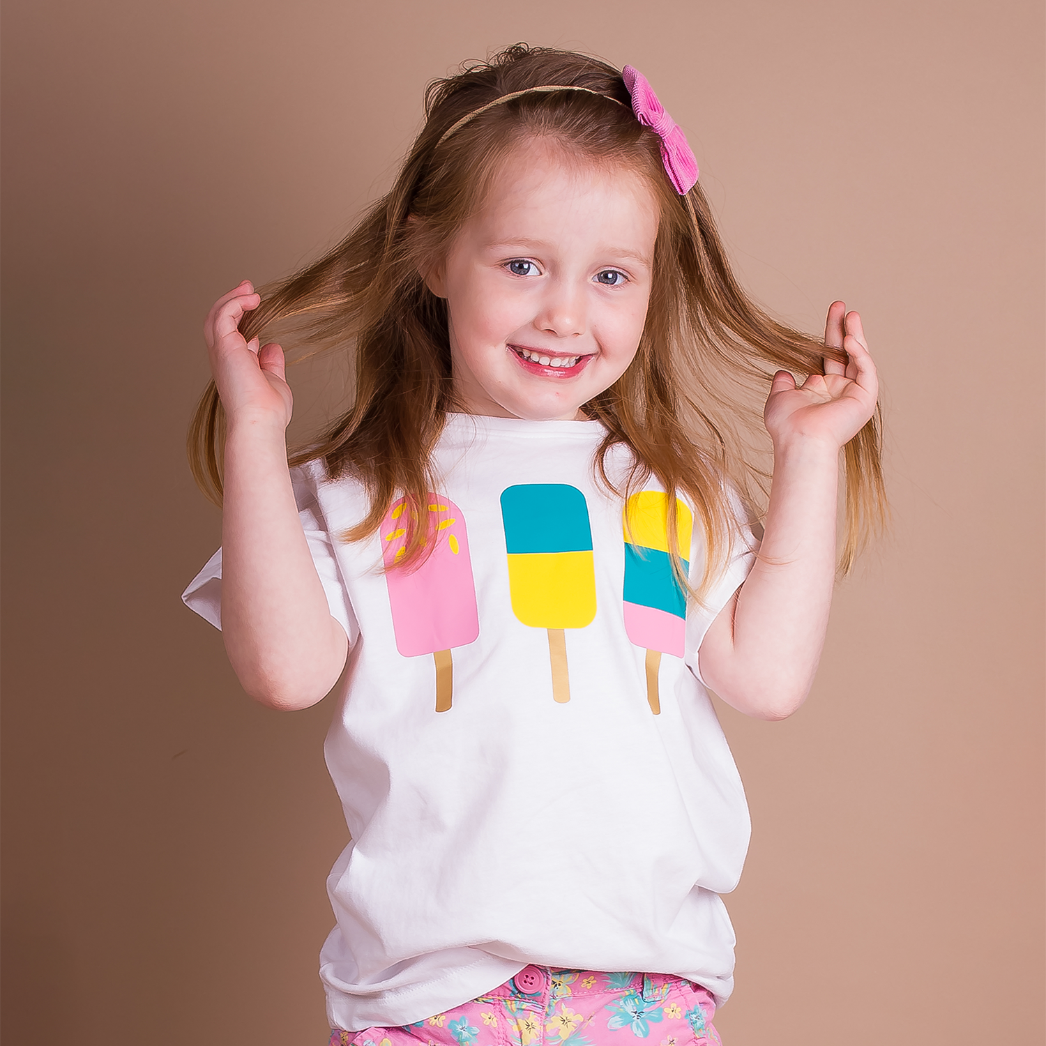 Ice cream kids shortsleeve shirt