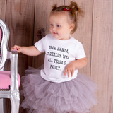 'Santa, it really was...' baby shortsleeve shirt