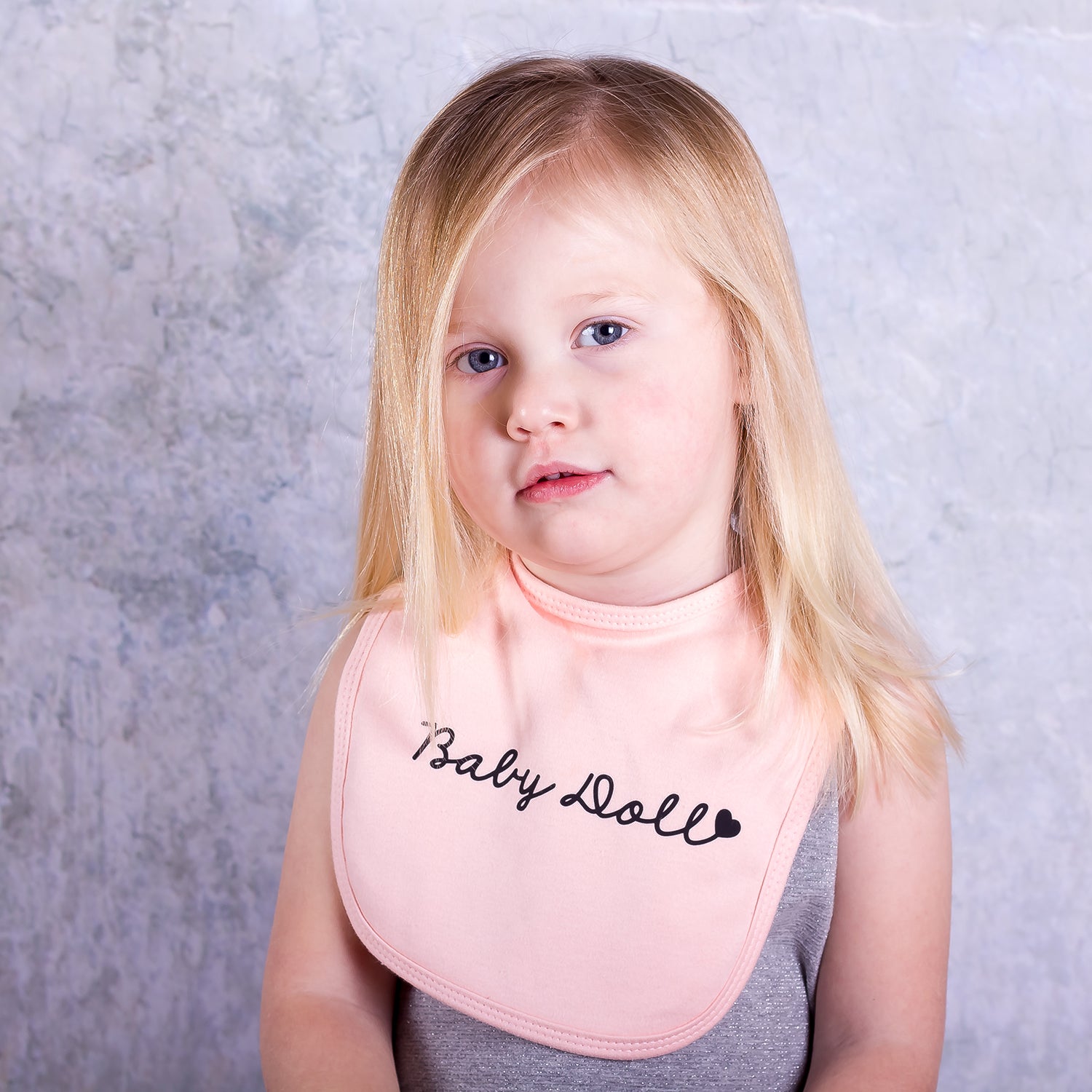 'Baby doll' baby bib