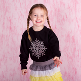 Snow star kids sweater