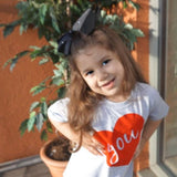 Big heart kids shortsleeve shirt