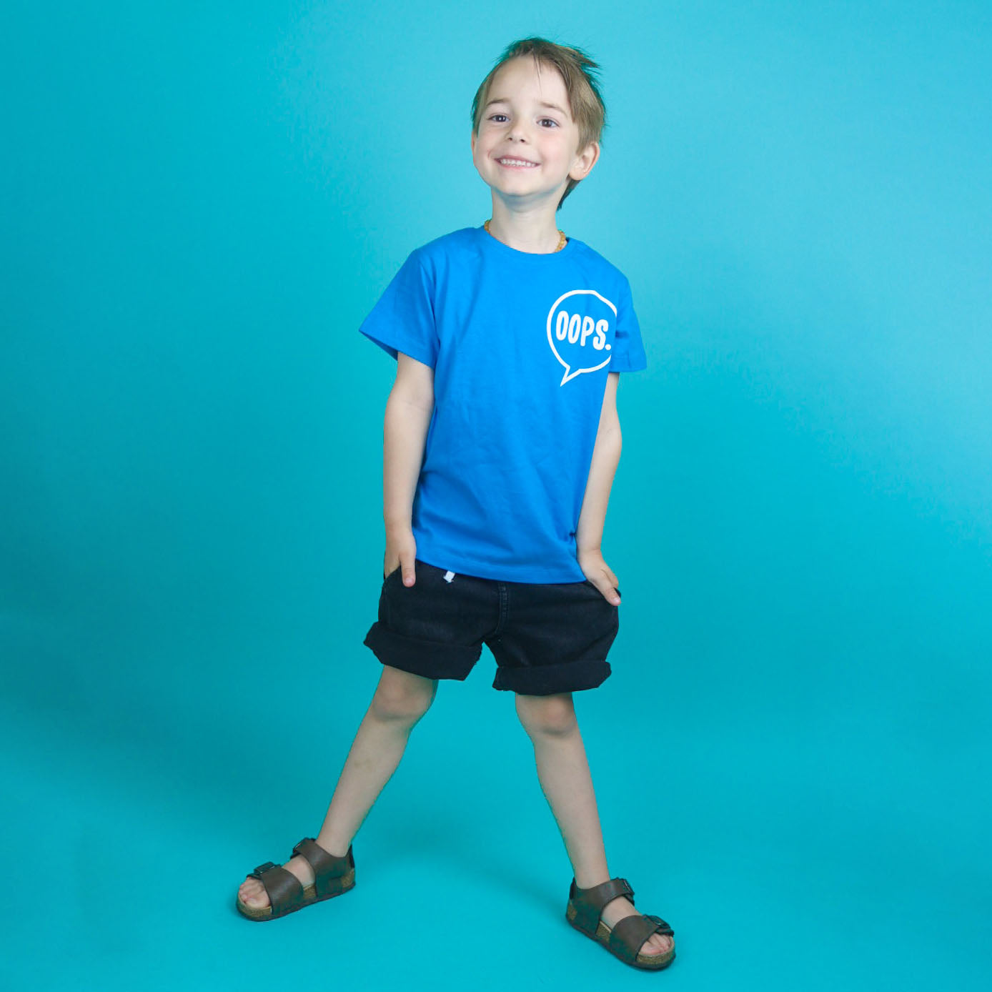 'Oops.' kids shortsleeve shirt