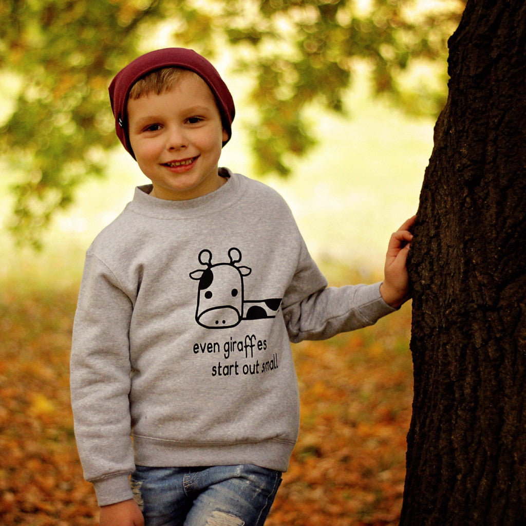 Giraffe kids sweater