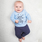 'Spread kindness like confetti' baby longsleeve shirt