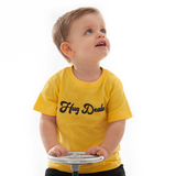 'Hug dealer' kids shortsleeve shirt