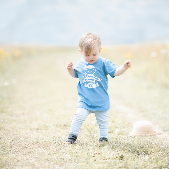 Pirate kids shortsleeve shirt