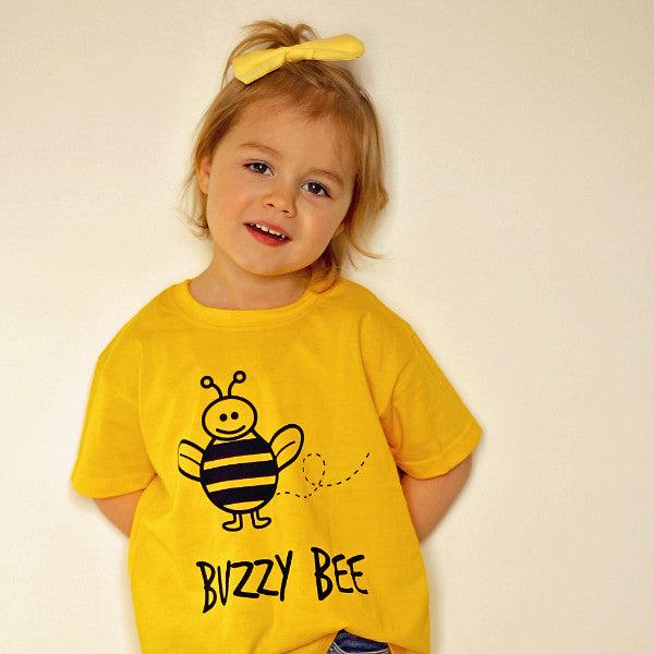 'Buzzy bee' kids shortsleeve shirt