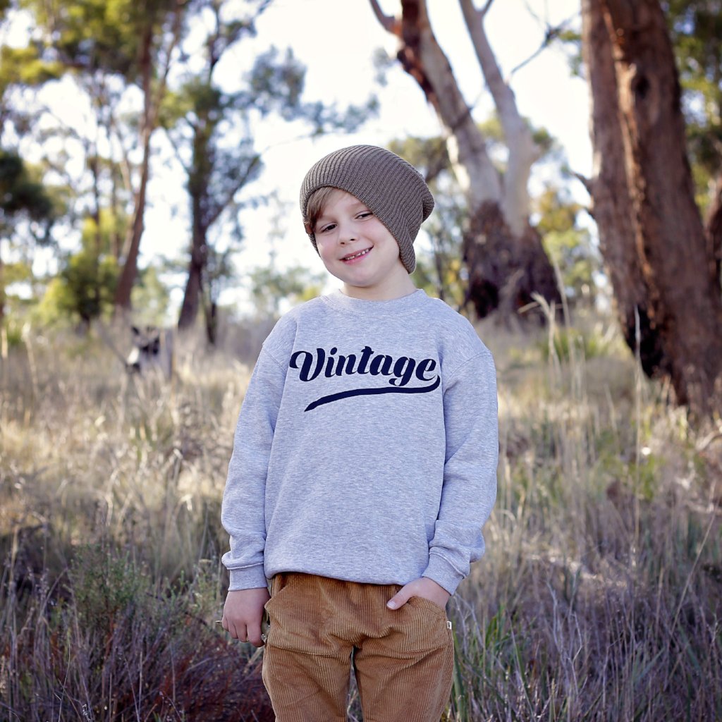 'Vintage' kids sweater