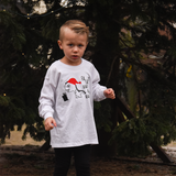 Dino 'Fla La La Rawr Rawr Rawr' kids longsleeve shirt