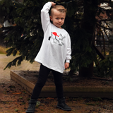 Dino 'Fla La La Rawr Rawr Rawr' kids longsleeve shirt