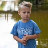 'You wish jellyfish' kids shortsleeve shirt