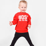 'Boss and you know it' kids sweater