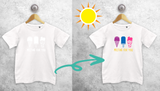 'Melting for you' magic kids shortsleeve shirt