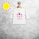 'Meownicorn' magic baby longsleeve shirt