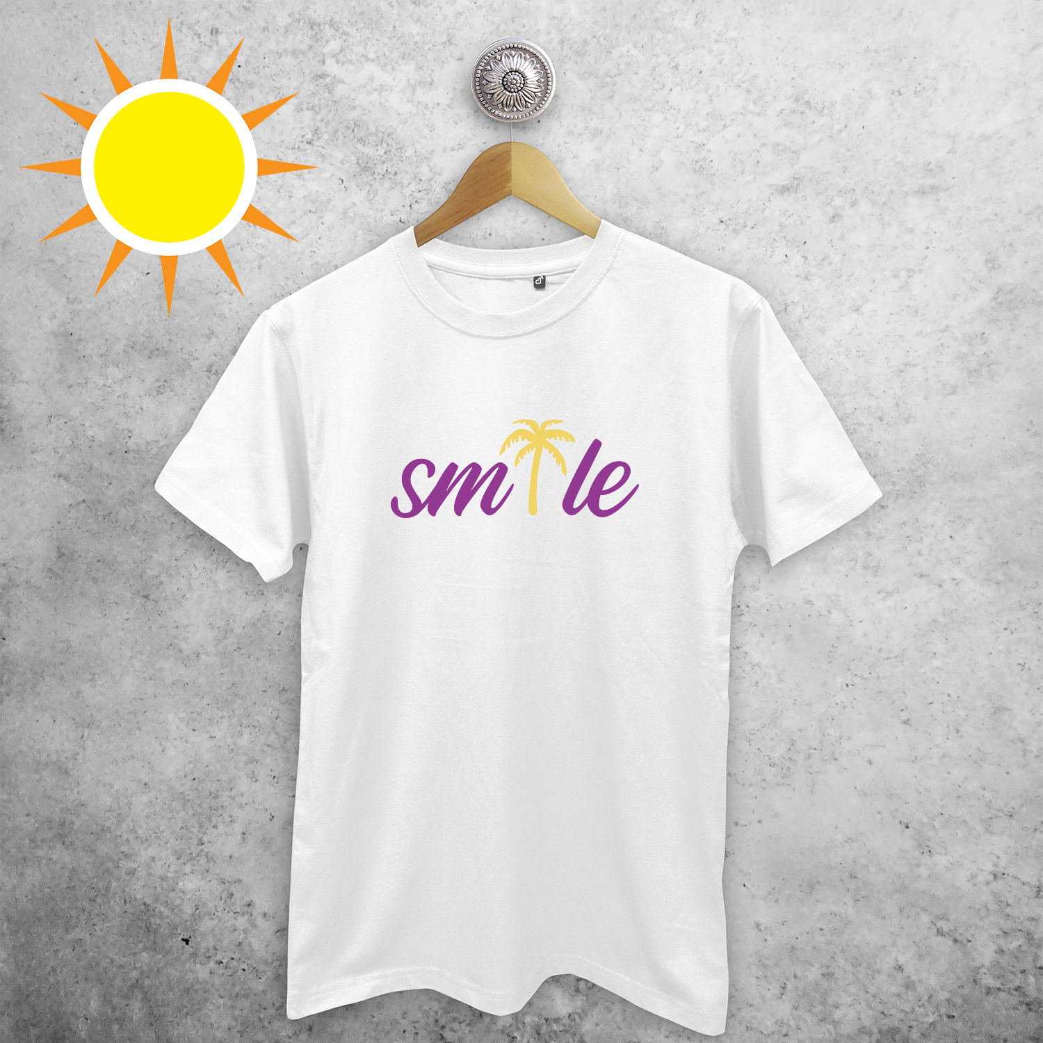 'Smile' magic adult shirt