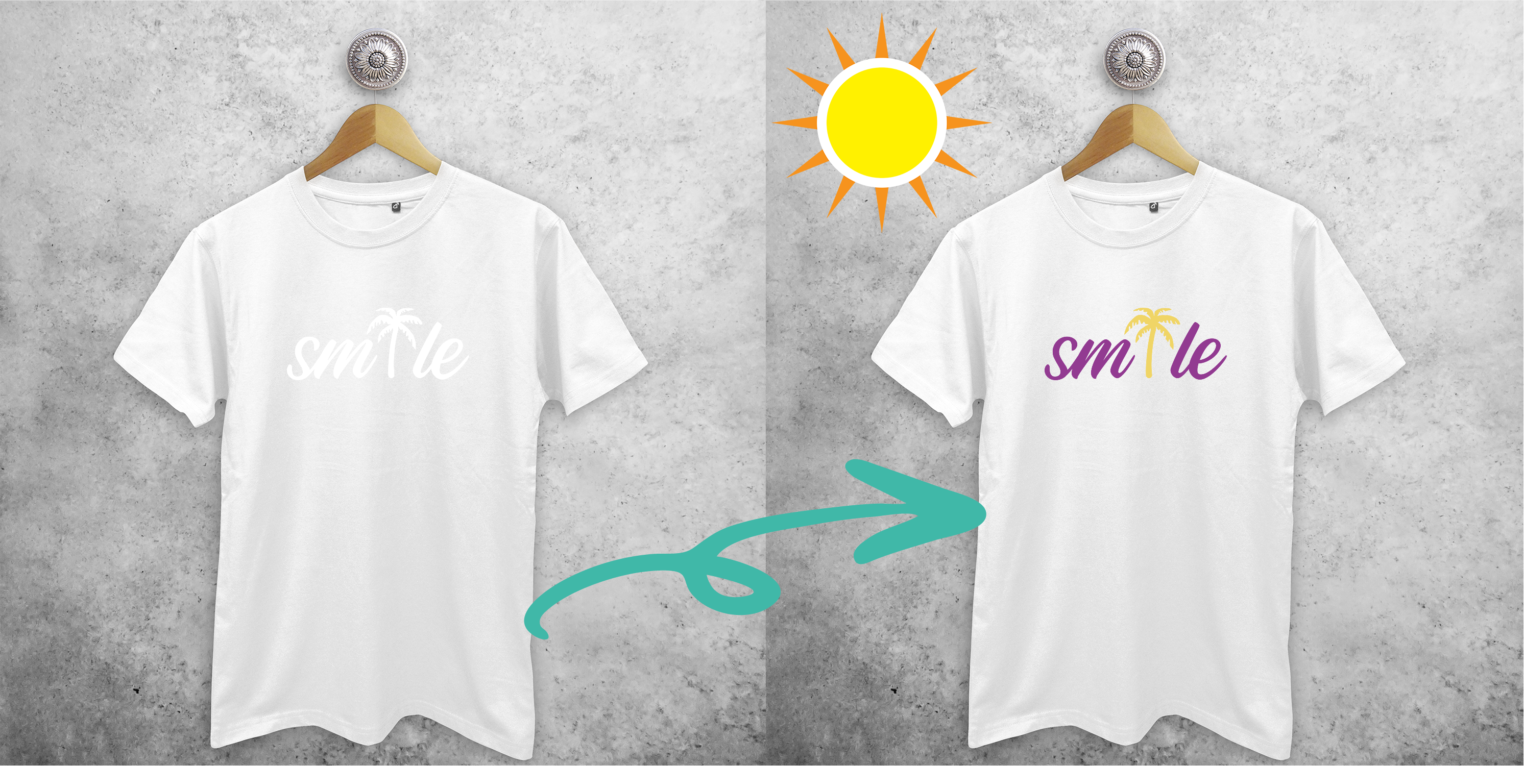 'Smile' magic adult shirt