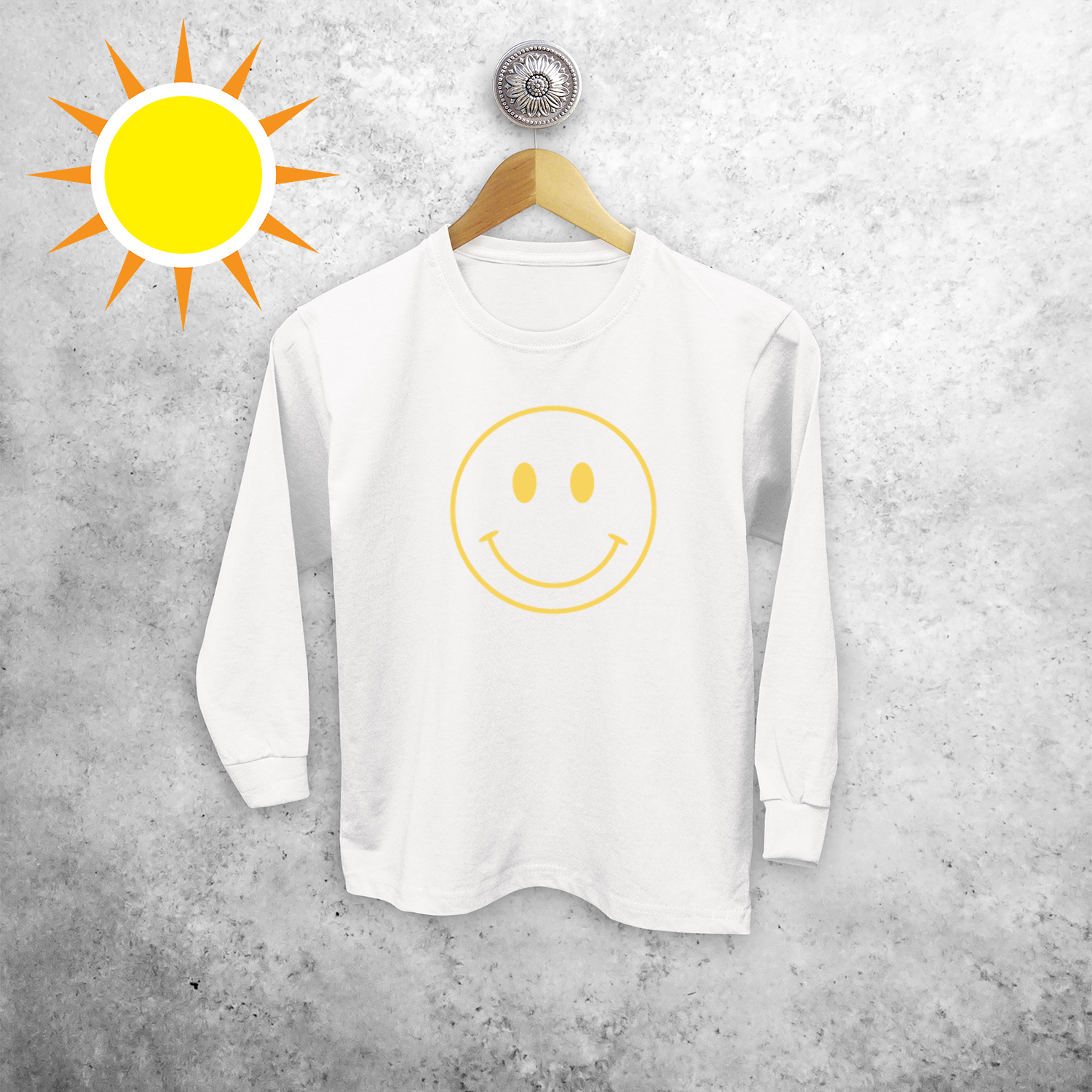 Smiley magic kids longsleeve shirt