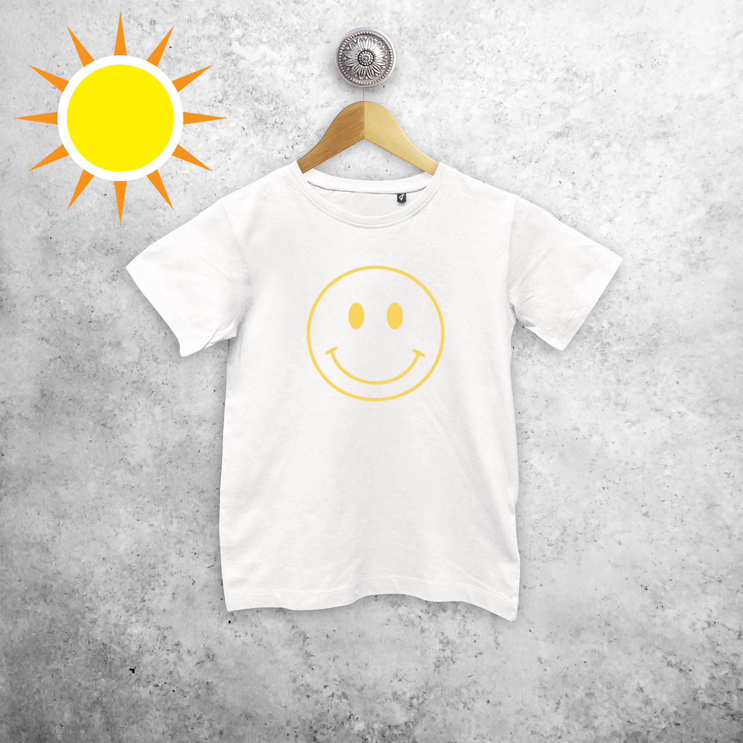 Smiley magic kids shortsleeve shirt