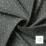 Yellow stars fabric