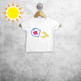 Fish and fish bowl magic baby shortsleeve shirt