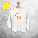 Butterflies magic kids longsleeve shirt